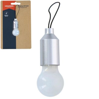 7. GRUNDIG LED-Touristenlampe - Silber