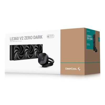 12. DeepCool LE360 V2 ZERO DARK Wasserkühlung