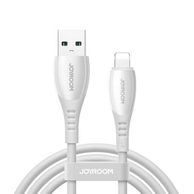 Joyroom S-A59 Vibrant Series 3A USB-A - Lightning Kabel 1,2 m - weiß