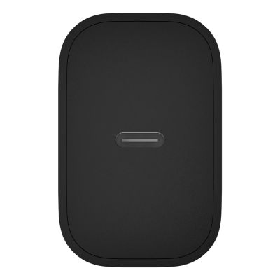 14. NATEC RIBERA 1X USB-C 20W SCHWARZES WANDLADEGERÄT
