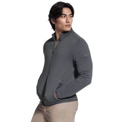 3. Skechers The Hoodless Hoodie Ottoman Jacket JA25-GNBK Grün L