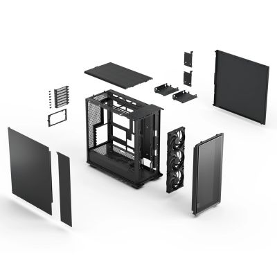 19. Fractal Design Epoch XL Tower Schwarz