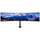 5. IIYAMA DS1003C-B1 Tischhalterung für 3 Monitore, geeignet für Bildschirme von 10 bis 27 Zoll
