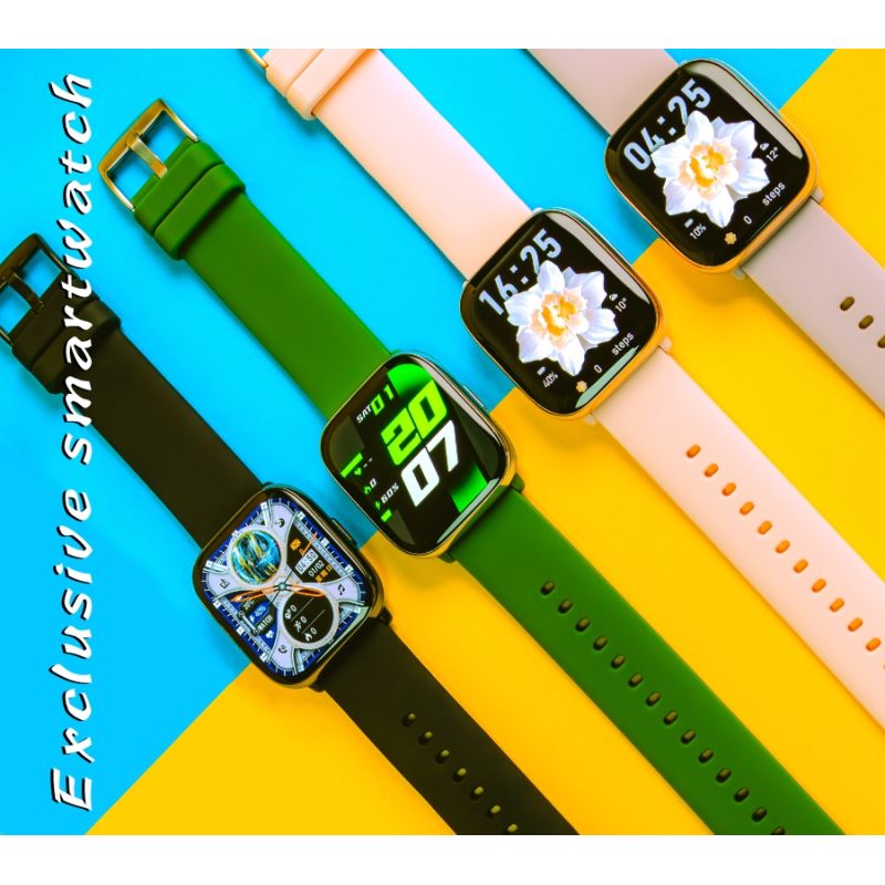 15. Rubicon RNCF31 SCHWARZE Damen-Smartwatch