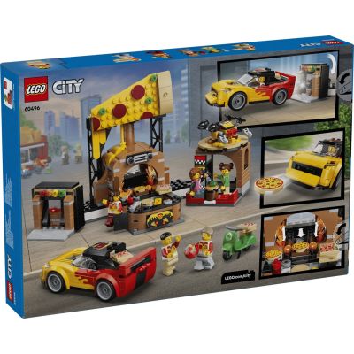 2. LEGO City 60496 – Pizza-Lieferung mit Fahrzeugen