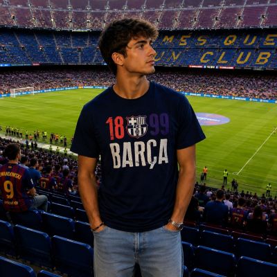 4. FC Barcelona Herren-T-Shirt 5001CBAG