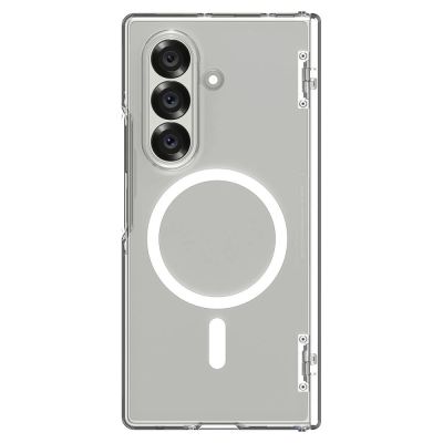 8. Spigen Tough Armor Pro Mag MagSafe Case für Samsung Galaxy Z Fold 7 - Klar und Weiß