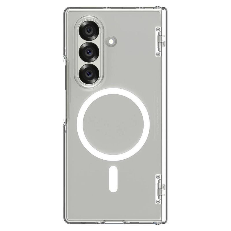 8. Spigen Tough Armor Pro Mag MagSafe Case für Samsung Galaxy Z Fold 7 - Klar und Weiß