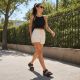 9. Big Star TT274A055 Schwarze Schaumstoff-Sandalen mit Klettverschluss