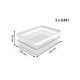 3. Rotho Multibag Loft Style 25L trans/weiß