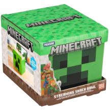 PP Minecraft Creeper Streaming Snack Bowl