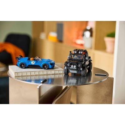 8. LEGO Speed Champions 77264 – Jaguar Project 7 und Land Rover Defender
