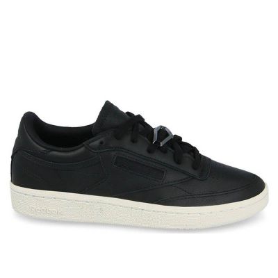 5. Schwarze Reebok Club C 85 Hardware-Sneaker für Damen (BS9596)