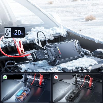 11. Starthilfegerät Baseus PrimeTrip VJ1 12000mAh - schwarz