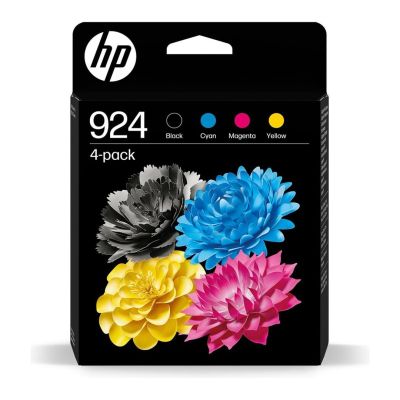 2. HP 924 Tinte – 4er-Pack – Schwarz, Gelb, Cyan, Magenta – Original – Tinte