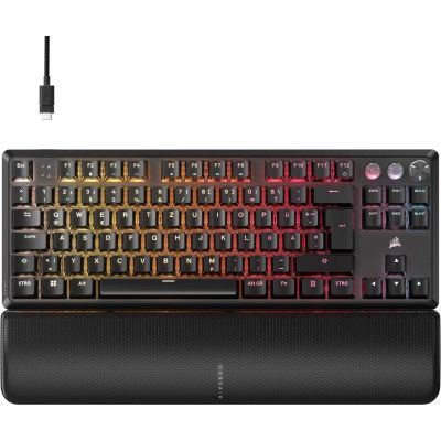 7. Corsair K70 Pro TKL Gaming-Tastatur, TKL-Tastatur (80%), Corsair MGX -, ISO (DE)