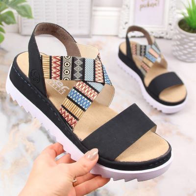 2. Rieker V44G8-14 W RKR533A Sandalen