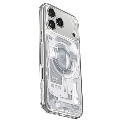 12. Spigen Ultra Hybrid MagSafe Zero One Hülle für iPhone 18 Pro / 17 Pro – Weiß