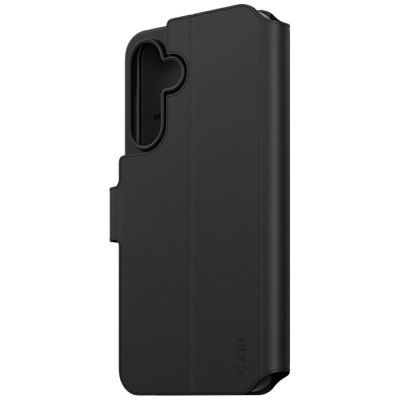 3. CARE by PanzerGlass Feature Wallet Kickstand Case für Samsung Galaxy A56 5G - Schwarz