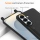 5. Samsung Galaxy S26 TPU-Hülle mit Kartenhalter und Umhängeband – Schwarz