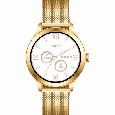 6. Smartwatch Gravity Weißgold 2 Armbänder GT25-2 PRO