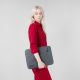 7. Wozinsky WTNP-15G 15,6"-Laptoptasche mit ausziehbarem Griff – Grau