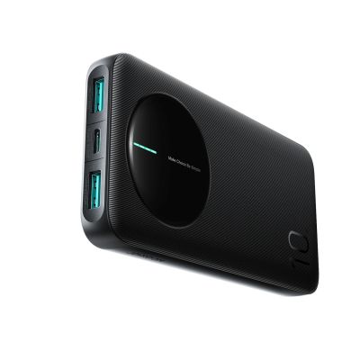 3. Joyroom JR-PBF12 Pro Powerbank 22,5 W 10000 mAh mit Digitalanzeige, 2x USB-A, 1x USB-C – Schwarz