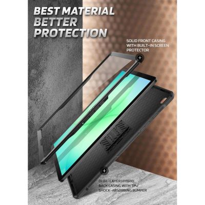 6. Supcase Unicorn Beetle Pro Hülle für Samsung Galaxy Tab A11+ - Schwarz