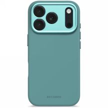 Decoded Antimikrobielle Silikon-Backcover MagSafe Case für iPhone 17 Pro – Minze