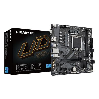 GIGABYTE B760M E Intel B760 LGA 1700 Micro-ATX-Mainboard