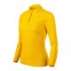 Damen-Pique-Poloshirt LS (Gelb)