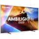 9. Philips OLED 4K Ambilight 55OLED770/12 55" Smart TV mit TITAN UHD-Betriebssystem, Grau