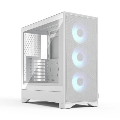 Fractal Design Pop 2 Air Weiß TG RGB Midi-Tower Weiß