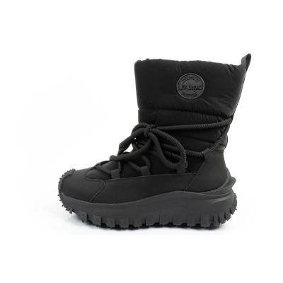 2. Lee Cooper Damen Winter-Wandersportschuhe, isoliert, schwarz, Naturleder