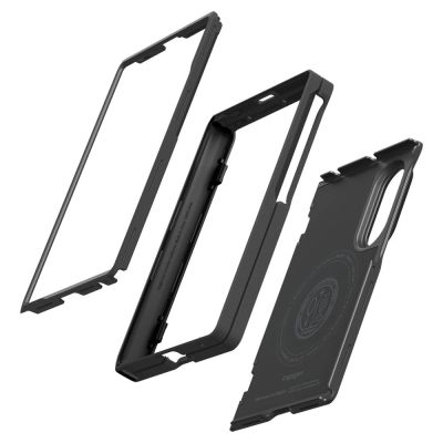 4. Spigen Slim Armor Pro Magsafe Hülle für Samsung Galaxy Z Fold 8 - Schwarz