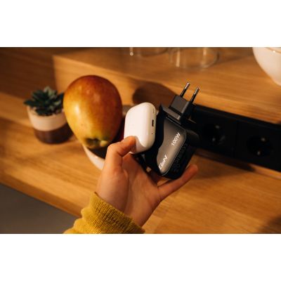 10. Verbatim Mini-GaN-Ladegerät 100W 3xUSB-C PD, 1xUSB-A QC 3.0
