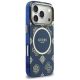 4. Guess IML Peony Dot MagSafe Hülle für iPhone 17 Pro - Blau
