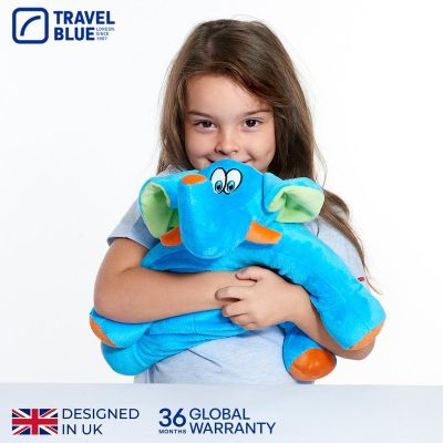 6. TRAVEL BLUE Kinder-Reisekissen ELEFANT TRUNKY