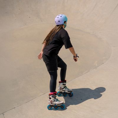 8. Wozinsky M BMX-/Scooter-Helm – Rosa Farbverlauf