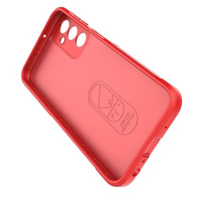 16. Magic Shield Case für Samsung Galaxy A24 4G flexible Panzerhülle rot