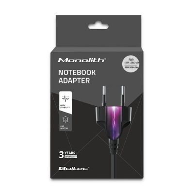 9. Qoltec 50093.90W Netzteil für IBM, Lenovo Notebooks (20 V; 4,5 A; 90 W; 7,9 mm x 5,5 mm)