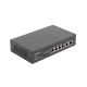 8. LANBERG Switch PoE+ Rack 10"/19" (4x 100 MB/s PoE+, 2x 100 MB/s) RSFE-4P-2FE-60
