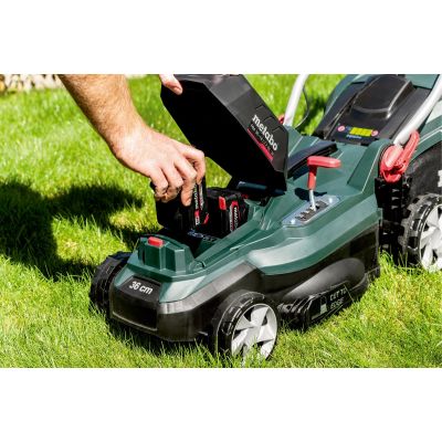 10. Aku RM-36-18 LTX BL 36 601716850 Rasenmäher METABO