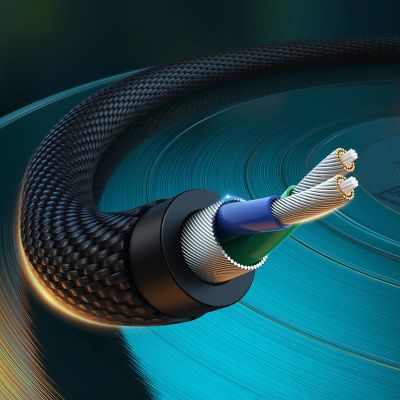 4. Ugreen Kabel Audiokabel 3,5 mm Miniklinke (männlich) - 2 RCA (männlich) 2 m Kupfer (AV170)