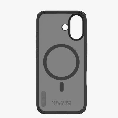 5. Nillkin Super Frosted Shield Pro Magnethülle kompatibel mit MagSafe für iPhone 17 - Translucent Black