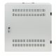 3. Flaches 4U + 2U Rack 19"-Wandgehäuse, grau