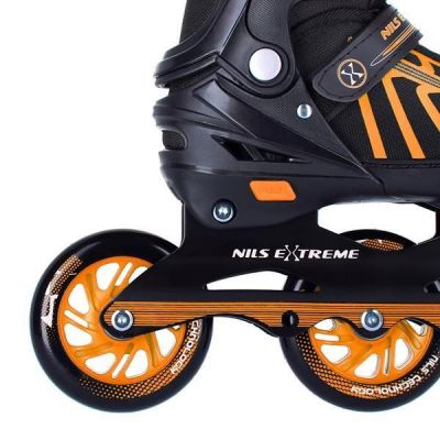 4. NILS EXTREME NA18812 A ORANGE ROLLSCHUHE GRÖSSE S (29-33)