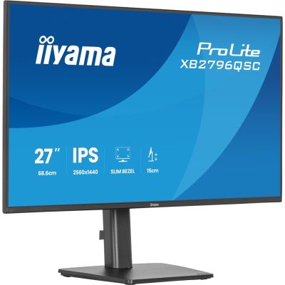 iiyama ProLite XB2796QSC-B1 Computermonitor 68,6 cm (27") 2560 x 1440 px Quad HD LED Schwarz