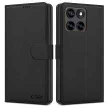 Tech-Protect Brieftaschenhülle für Motorola Edge 70 Fusion / Fusion + 5G – Schwarz