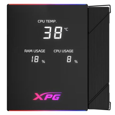 6. XPG MAESTRO PLUS 62DA Prozessor-Luftkühler 12 cm Schwarz